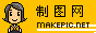 像素女孩logo图片制作模板