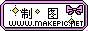 女性蝴蝶结星闪logo图片模板