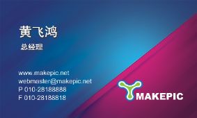 精美国外名片通用模板